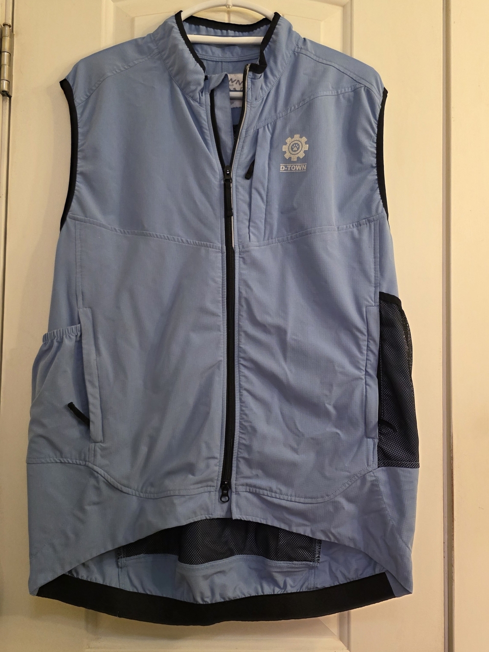 D-Town Lightweight Women's Blue Sleeveless Vest